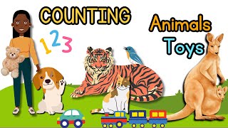 Let's Read and Count Animals and Toys | Number Identification |Learning for Toddlers and Kids 5-7 screenshot 5