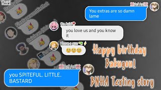 Happy birthday Bakugou! || BNHA Group chat