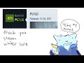 first time playing portal