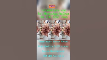 Top PT100 RTD Welding Machine Manufacturer Supplier Guide NTC Sensor Welding Tech