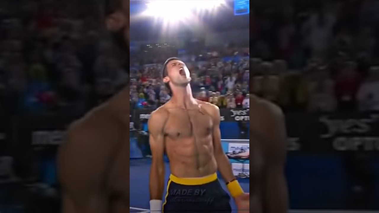 Djokovic COLD CELEBRATION 🥶