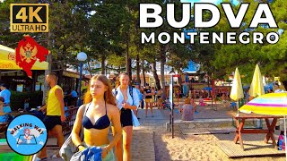 Budva, Montenegro Walking Tour - 4K 60fps with Immersive Sound & Captions