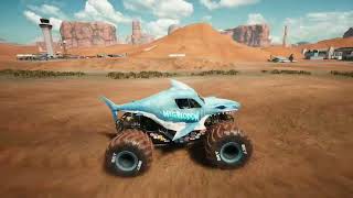 Gecko Flats Airfield with Megalodon | Monster Jam Steel Titans | Xbox Gameplay