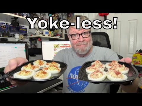 Yoke-less Deviled Eggs | Hummus and Avocado