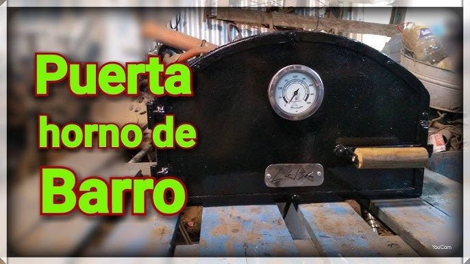 CÓMO HACER PUERTA DE HIERRO para horno de leña © 