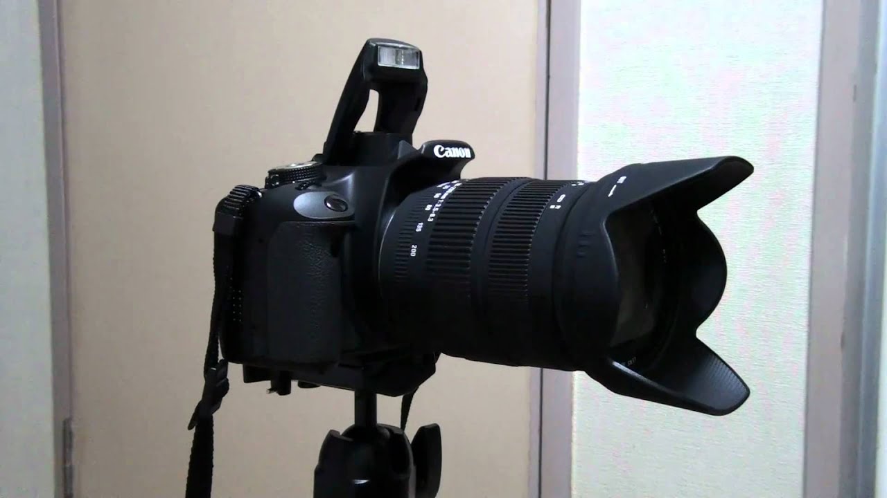 Canon Eos Kiss X3 Sigma 18 200 3 5 5 6 Dc Os Rc 6 Youtube