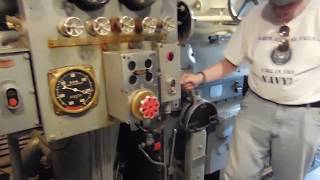 USS Silversides 2nd Start in Engine Room