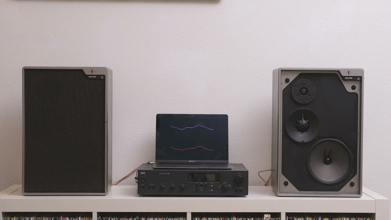 オーディオ試聴動画 欄 Philips AD3700X 針葉樹　フィリップス 38. Philips 466 Speaker demo - YouTube