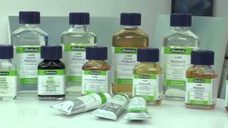 Schmincke oil mediums - a short introduction (English)