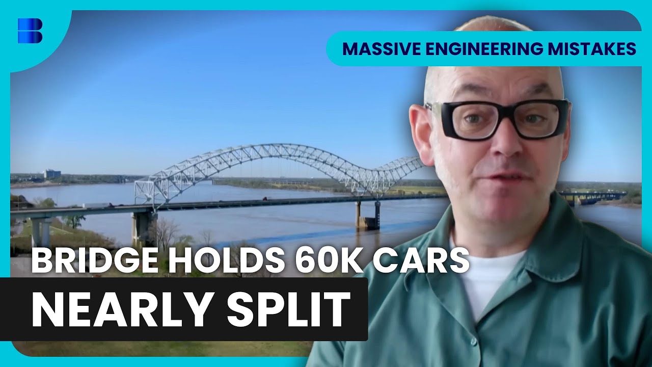 Hernando DeSoto Bridge Crack Nearly Collapsed I40 | Massive Engineering Mistakes