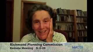 Richmond Planning Cmsn 9-2-2026