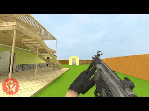 |CS:S Pack| Black Ops "Death Machine" & MP5K by Se7en