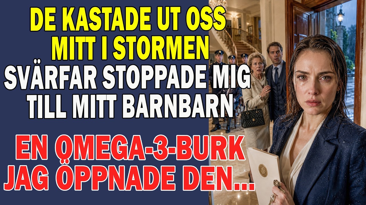 Blixten lyste upp deras ansikten där de trängdes i dörröppningen till villan värd 85 miljoner – min fars bröllopsgåva. Jag stod på marmorgolvet jag själv valt ut, med regnet piskande in genom den...