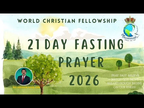 21 Days Fasting Prayer Announcement