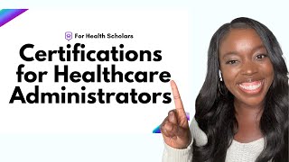 FHS#06: Certifications That Can Help You Land Your 1st(or Next) Healthcare Administration Job