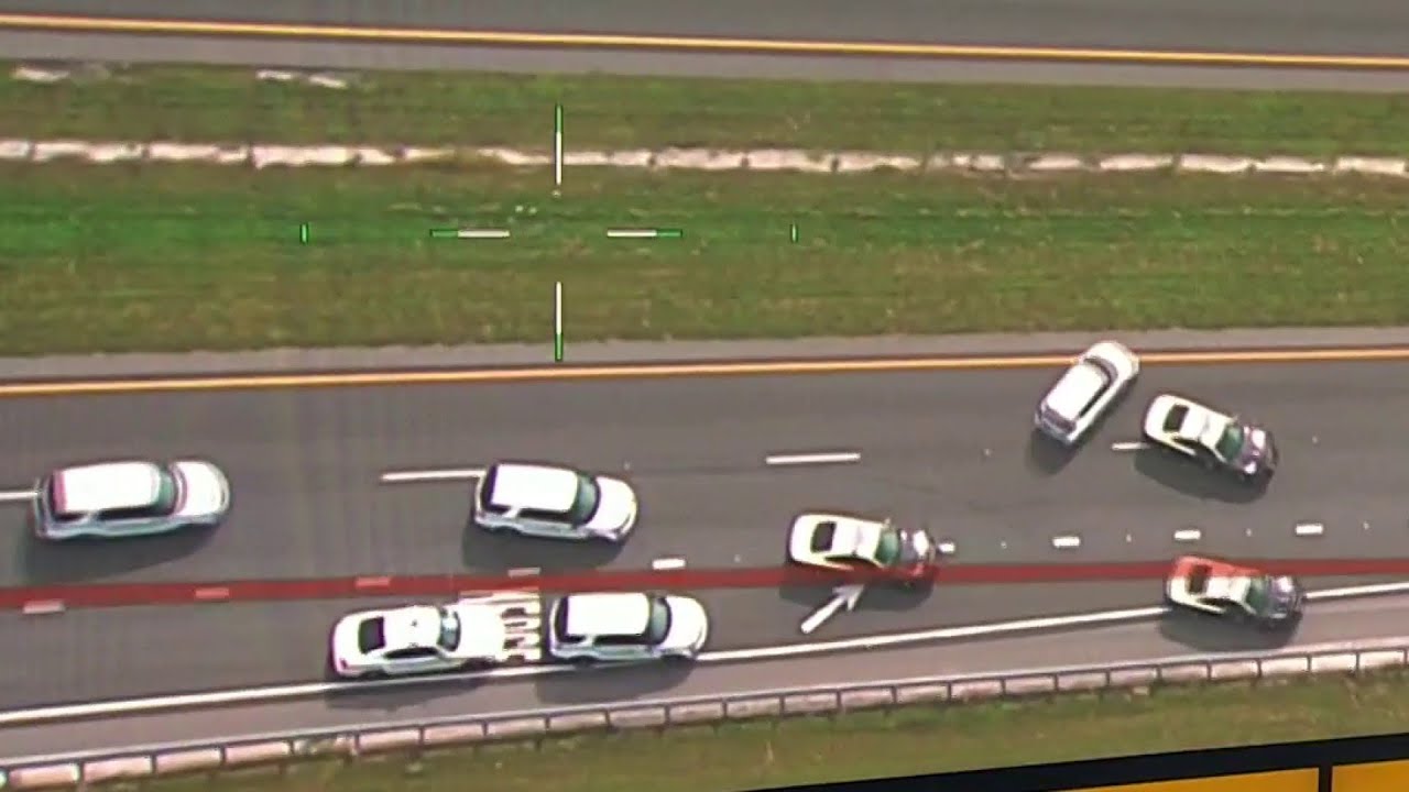 Police pursuit on Beachline ends in Orange County arrest