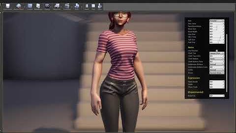 GRFH01 - Female Heroine 01 (Unreal Engine 4)