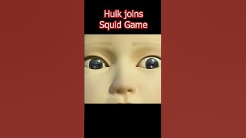Hulk Joins Squid Game ( part 1 ) #hulk #marvel #squidgame