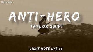 Taylor Swift - Anti-hero (slowed and reverb with lyrics) Resimi