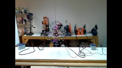 Home-made Underactuated Spherical Flying Robot Prototype: Experimental Stage