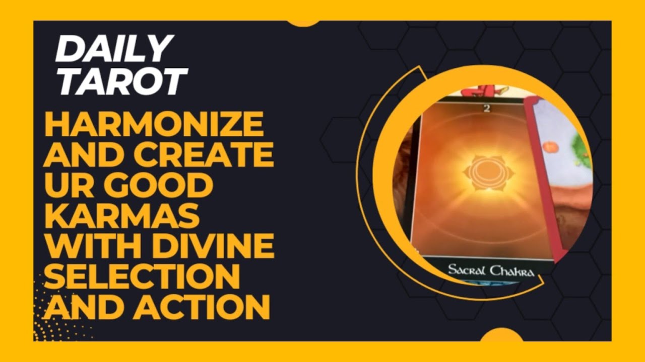 Harmonize and create good karmas YouTube