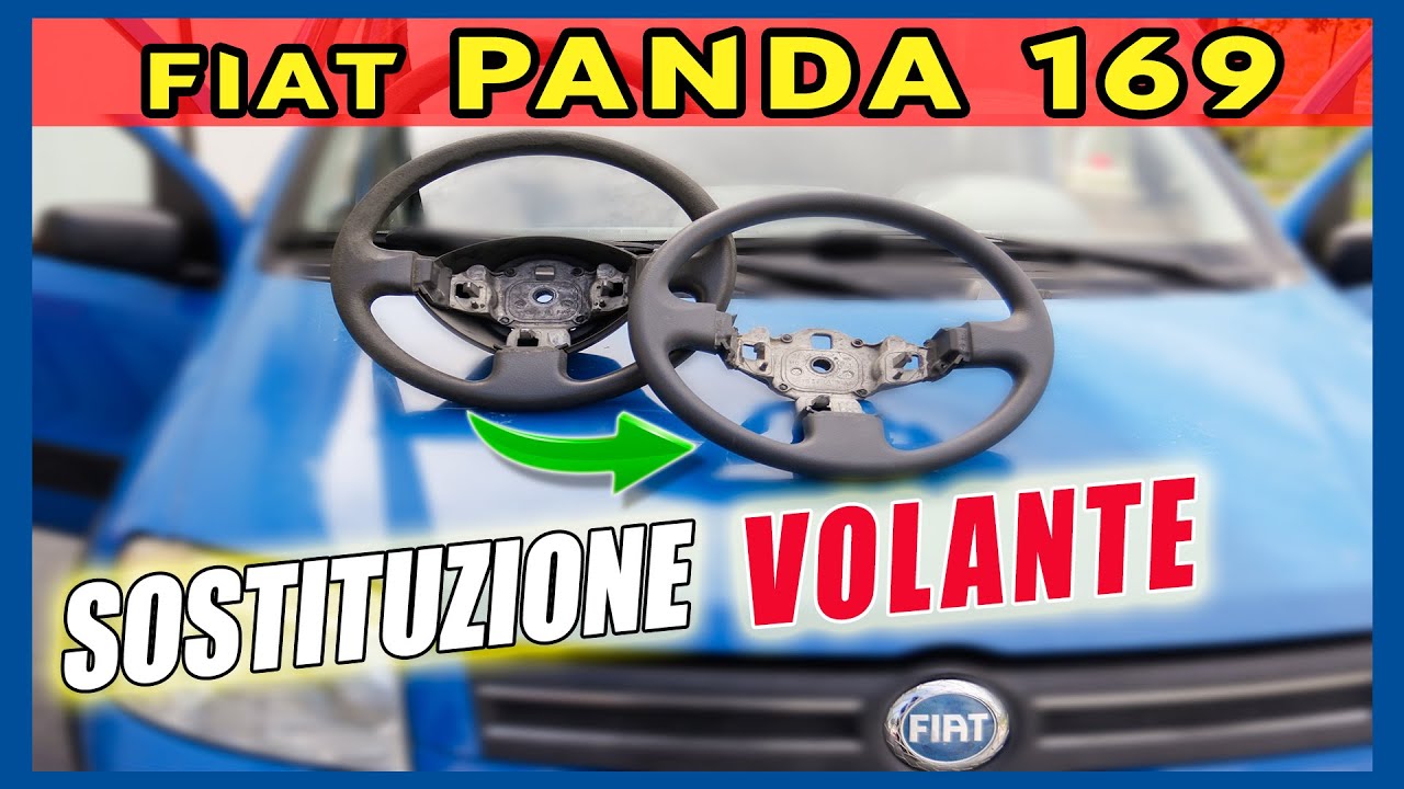 Volante rovinato nella Fiat Panda: come sostituirlo?