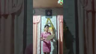 Performance task in  oral communication (Manuscript speech)