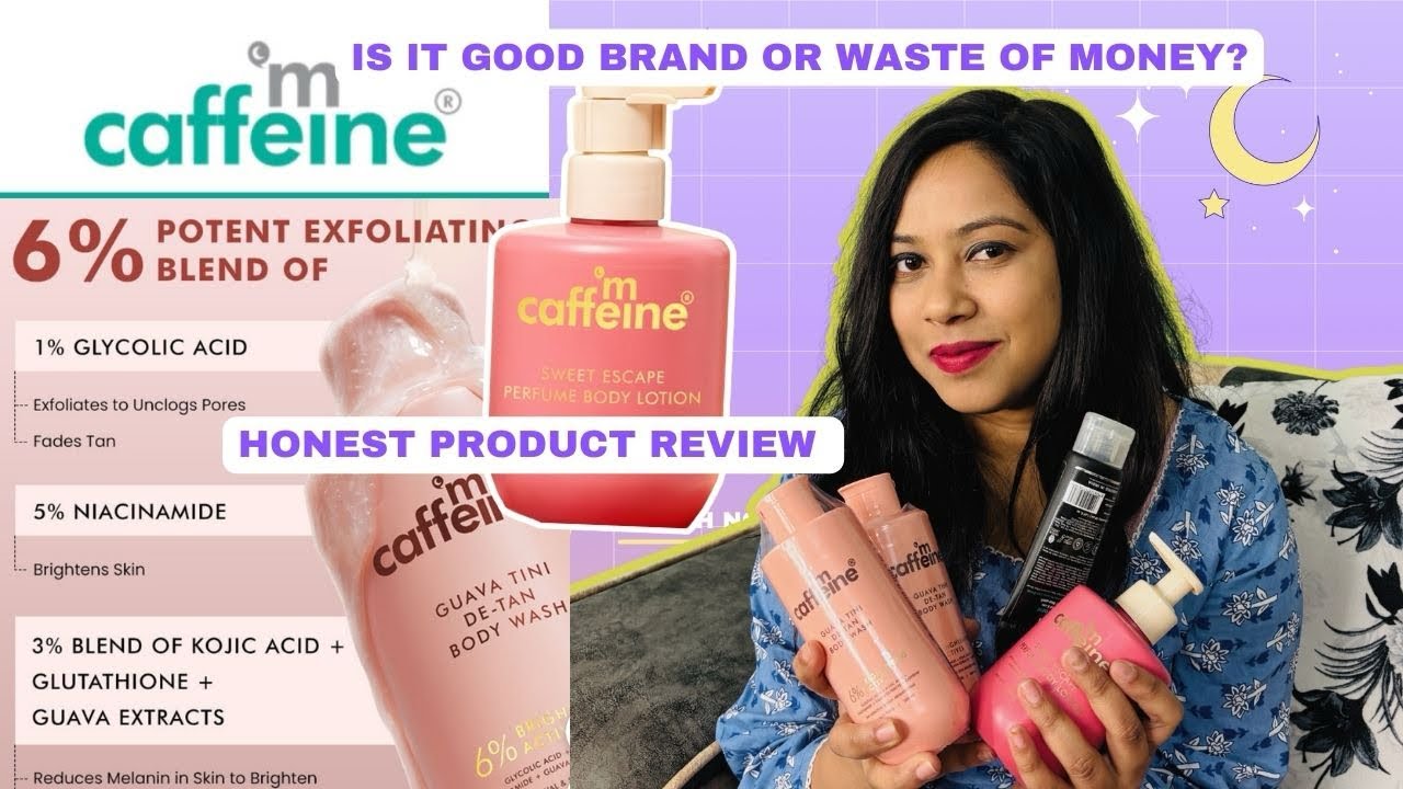 mCaffeine Review || mCaffeine Body Wash Review || mCaffeine Body Lotion