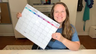 Full Ultimate Fridge Calendar! - Clever Corner Dry Erase Magnetic Calendar Review (Link Below) Update