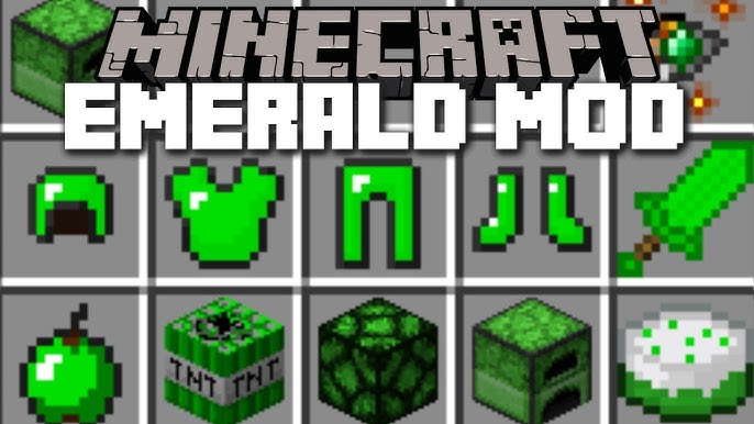 emerald dimension minecraft emerald tools