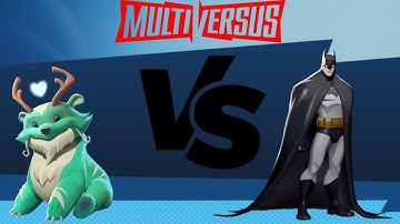 Reindog VS Batman - Multiversus Gameplay