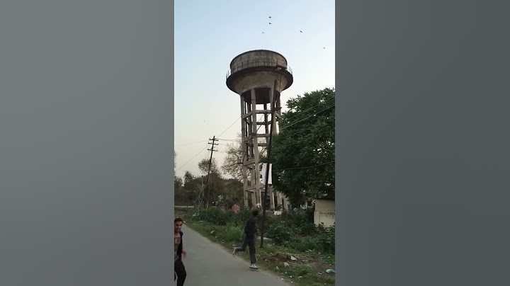 Water Tank Demolition