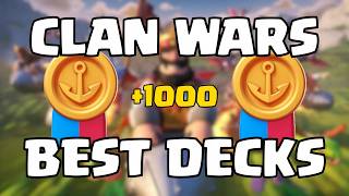 4 BEST CLAN WAR DECKS IN CLASH ROYALE | OCTOBER 2026 screenshot 3