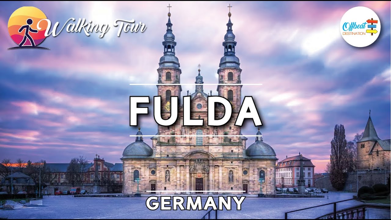 Fulda City Walking Tour | Germany 🇩🇪 - 4K