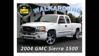 WALKAROUND - 2004 GMC Sierra 1500 SLE Extended Cab @ Imperial Motor Company