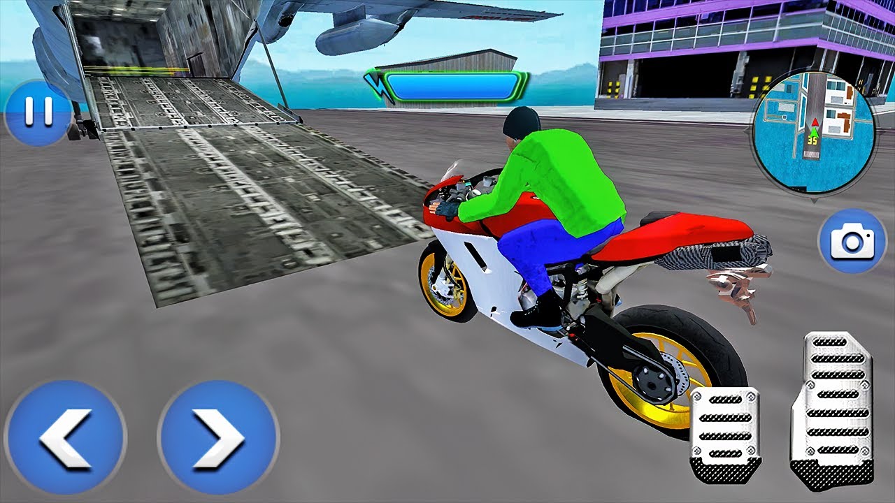 Transporting Bikes & Cars in Cargo Plane - Vehicles Dealer Simulator - Android Gameplay