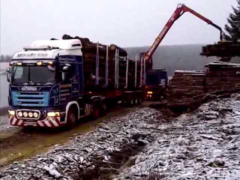 McFadyens Transport Timber Hauling. - YouTube
