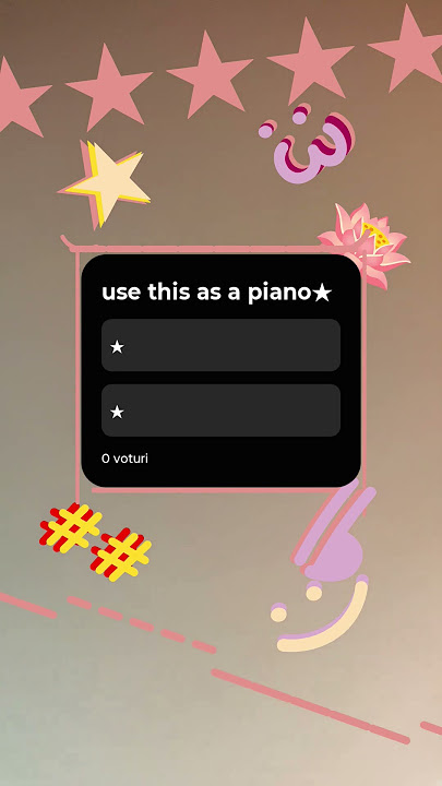 use this as a piano:3 ★ #music #butifyoucloseyoureyes #emojicat #haveitoldyoulatel