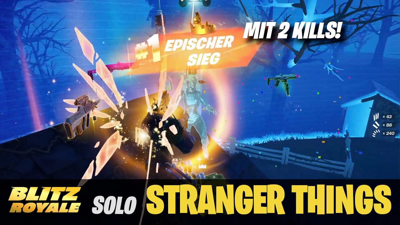 Fortnite | Blitz Royale | Siegschwingen LEGENDÄR Stufe III - noch 80 Siege bis Level-Up | Gameplay