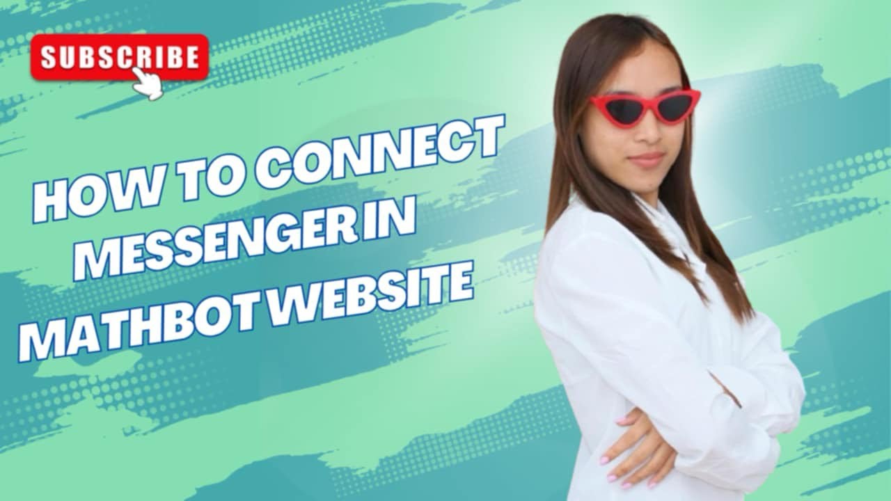 Mathbot Membership Code How to connect messenger in mathbot Premium website? - YouTube
