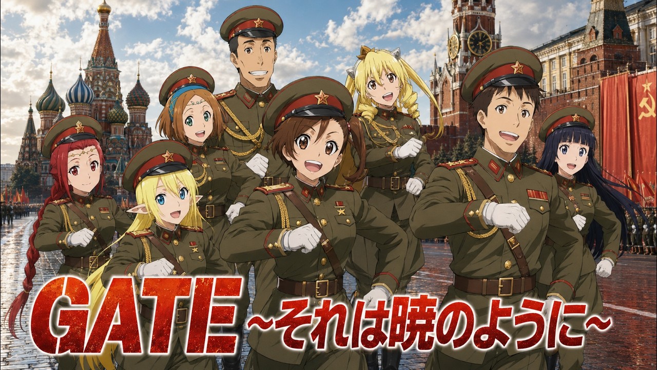 GATE～それは暁のように～ / 岸田教団&THE明星ロケッツ【ソ連軍歌Ver