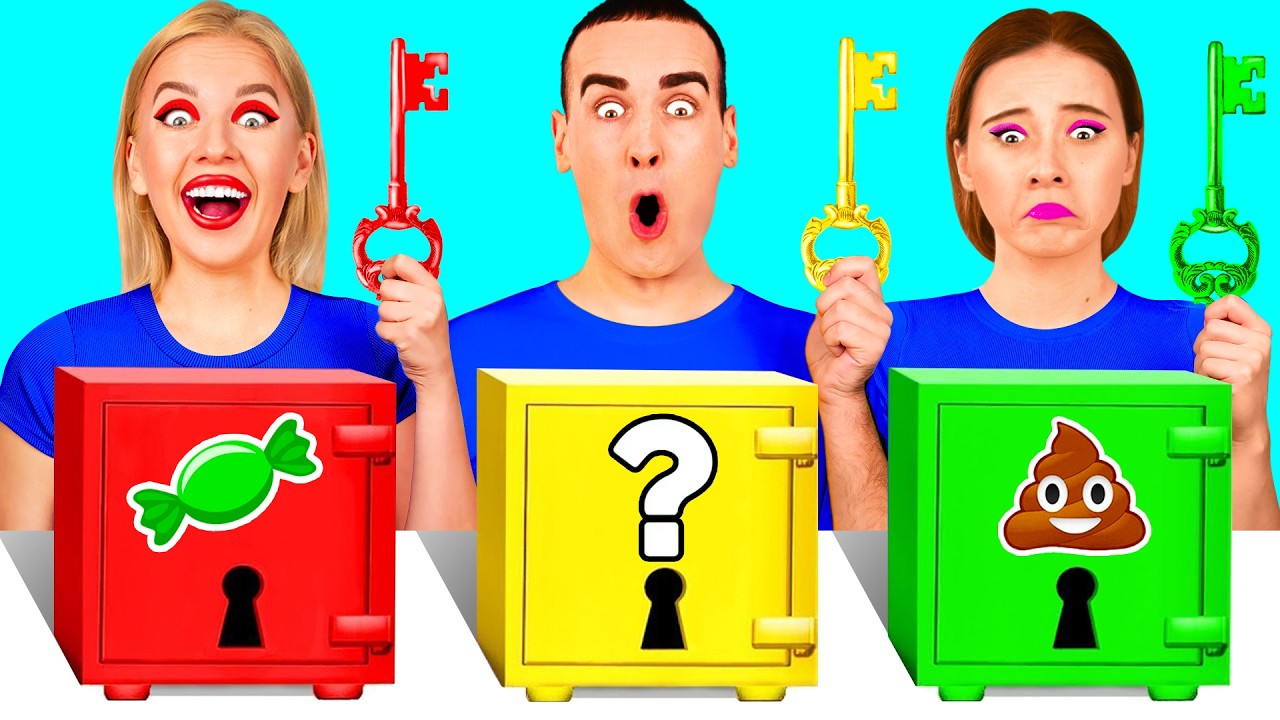 Solve the Mystery Challenge of 1000 Keys | Funny Kitchen Hacks by BooBoom Challenge