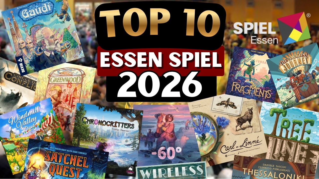 TOP 10 BOARD GAMES TO BUY at ESSEN SPIEL 2026