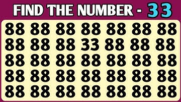 CAN YOU FIND THE ODD NUMBER || FIND THE ODD NUMBER ||