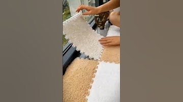 Puzzle Floor Mats || #shorts #gadgets #floormats