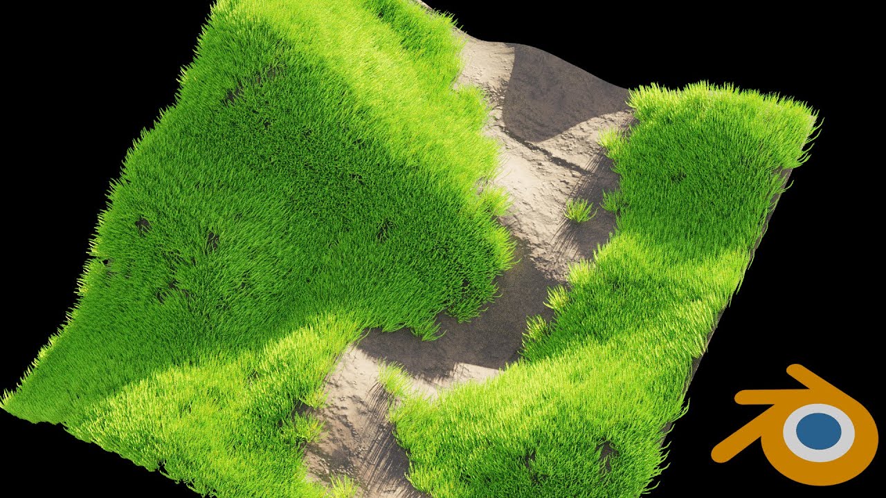 Blender Grass Full Tutorial For Beginners In 15 Minutes. YouTube