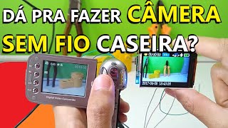 Tem como FAZER CÂMERA SEM FIO USANDO PLACA WIFI E QUAL CÂMERA? COMO conectar câmera sem fio wifi