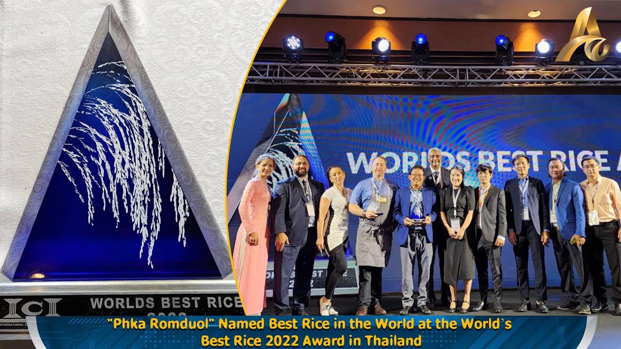 "Phka Romduol" Named Best Rice in the World at the World’s Best Rice