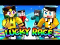 LUCKYRACE CON I LUCKYBLOCK ARCOBALENO DELLE ARMI - MARCY vs LOCO vs NICO MINECRAFT ITA