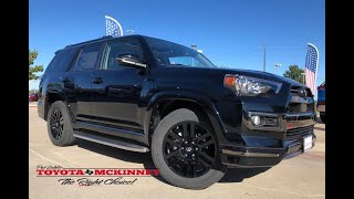 2020 toyota 4runner limited nightshade edition in midnight black | new
model! find this at toyotaofmckinney.com link directly to veh...